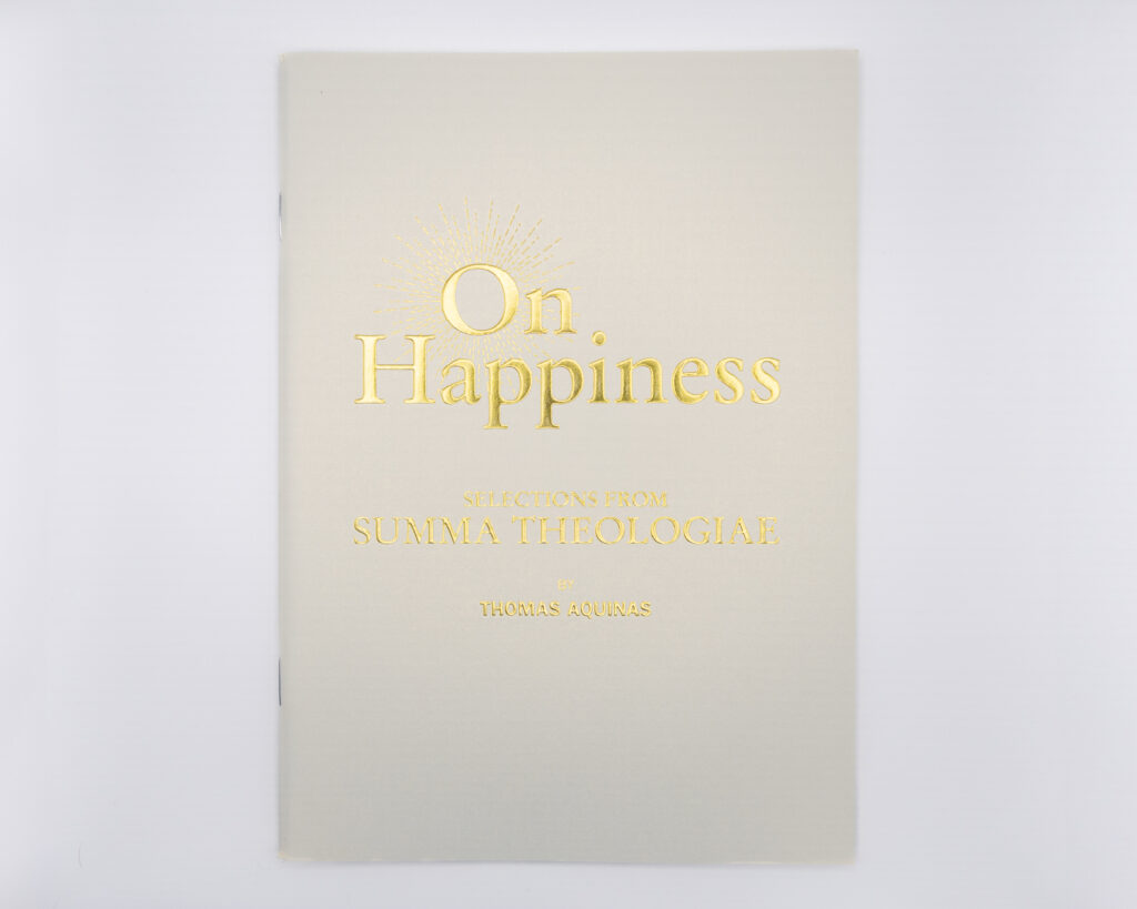 On Happiness by Thomas Aquinas