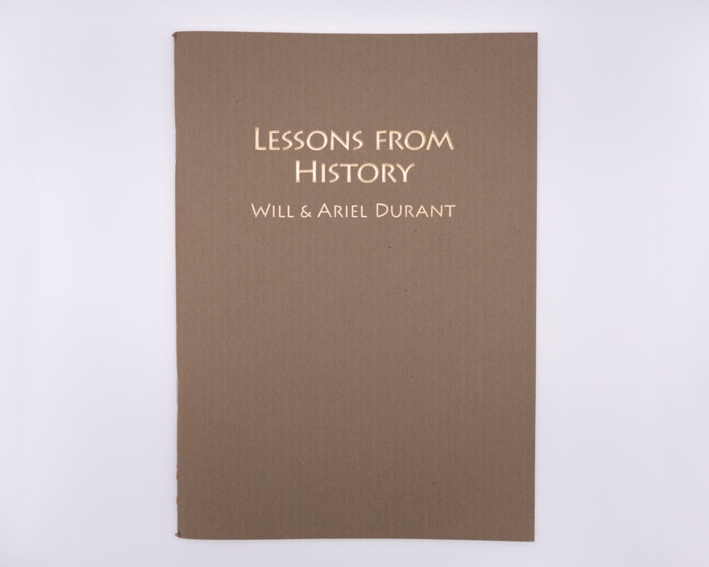 Lessons From History