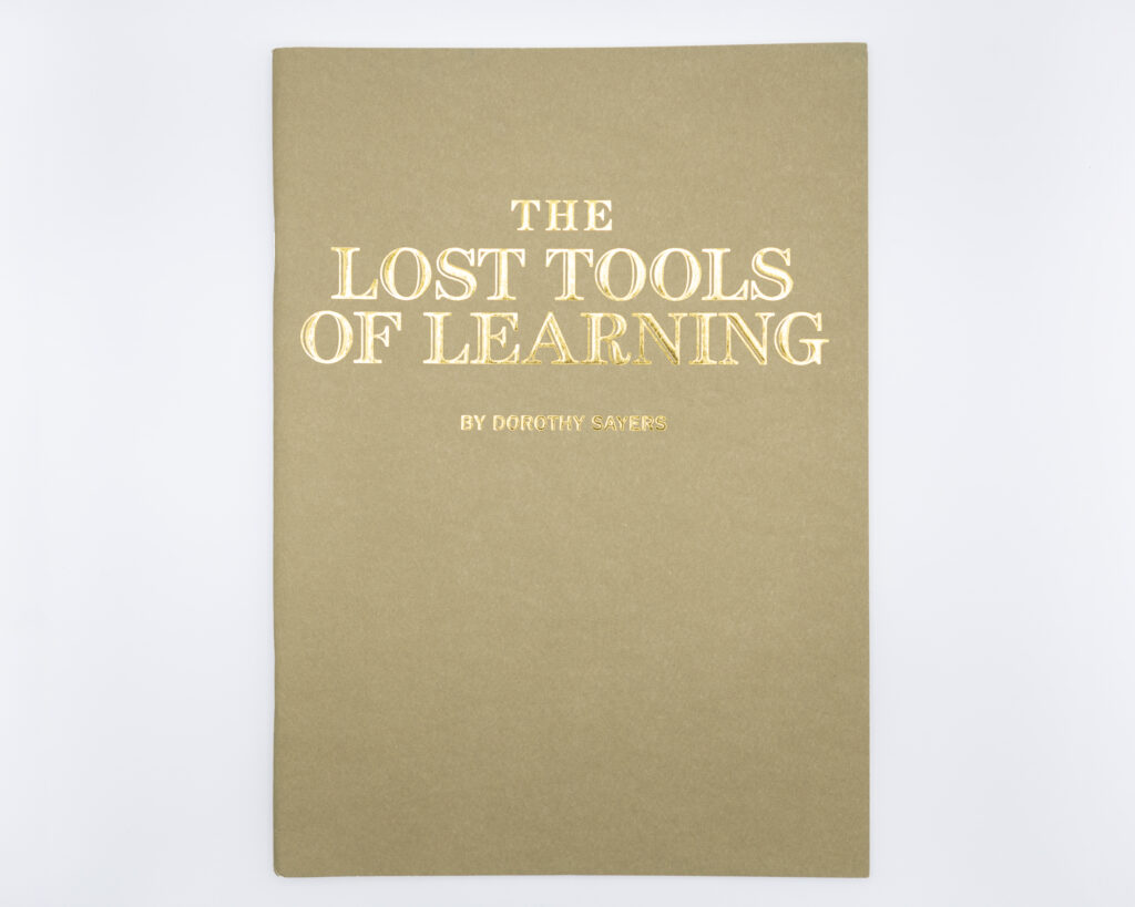 Lost Tools of Learning