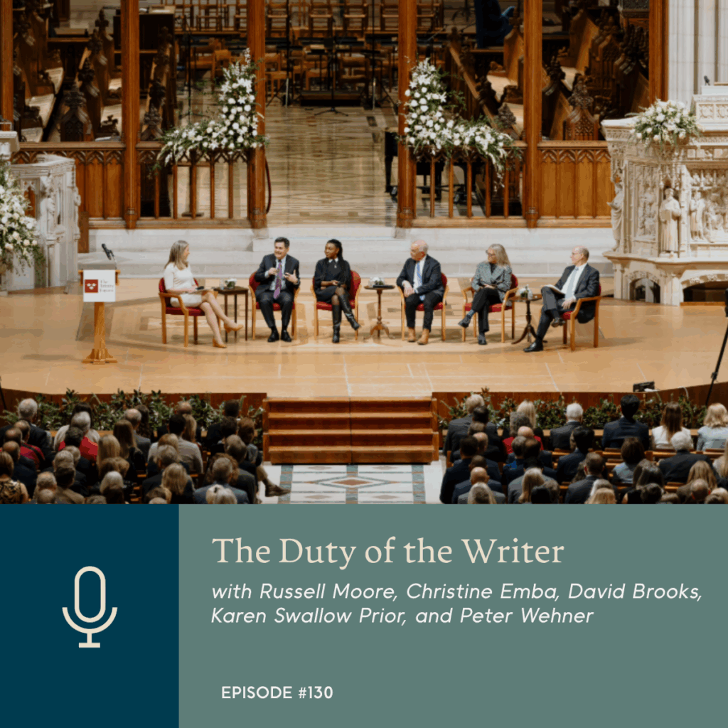 Episode 130 | The Duty of the Writer: A conversation from the Michael J. Gerson Memorial Prize event