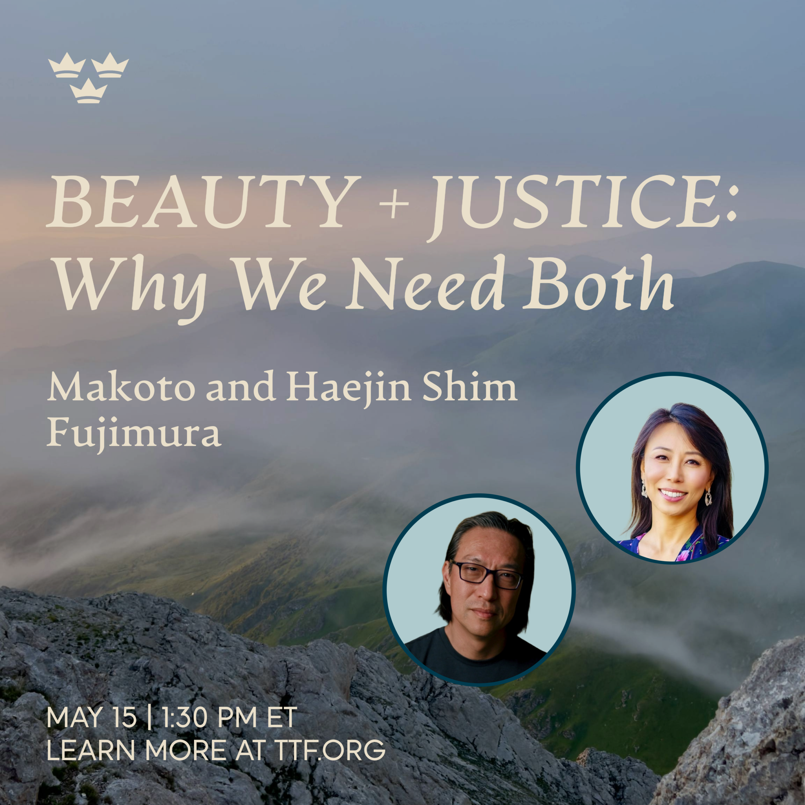 Beauty + Justice: Why We Need Both with Makoto and Haejin Fujimura
