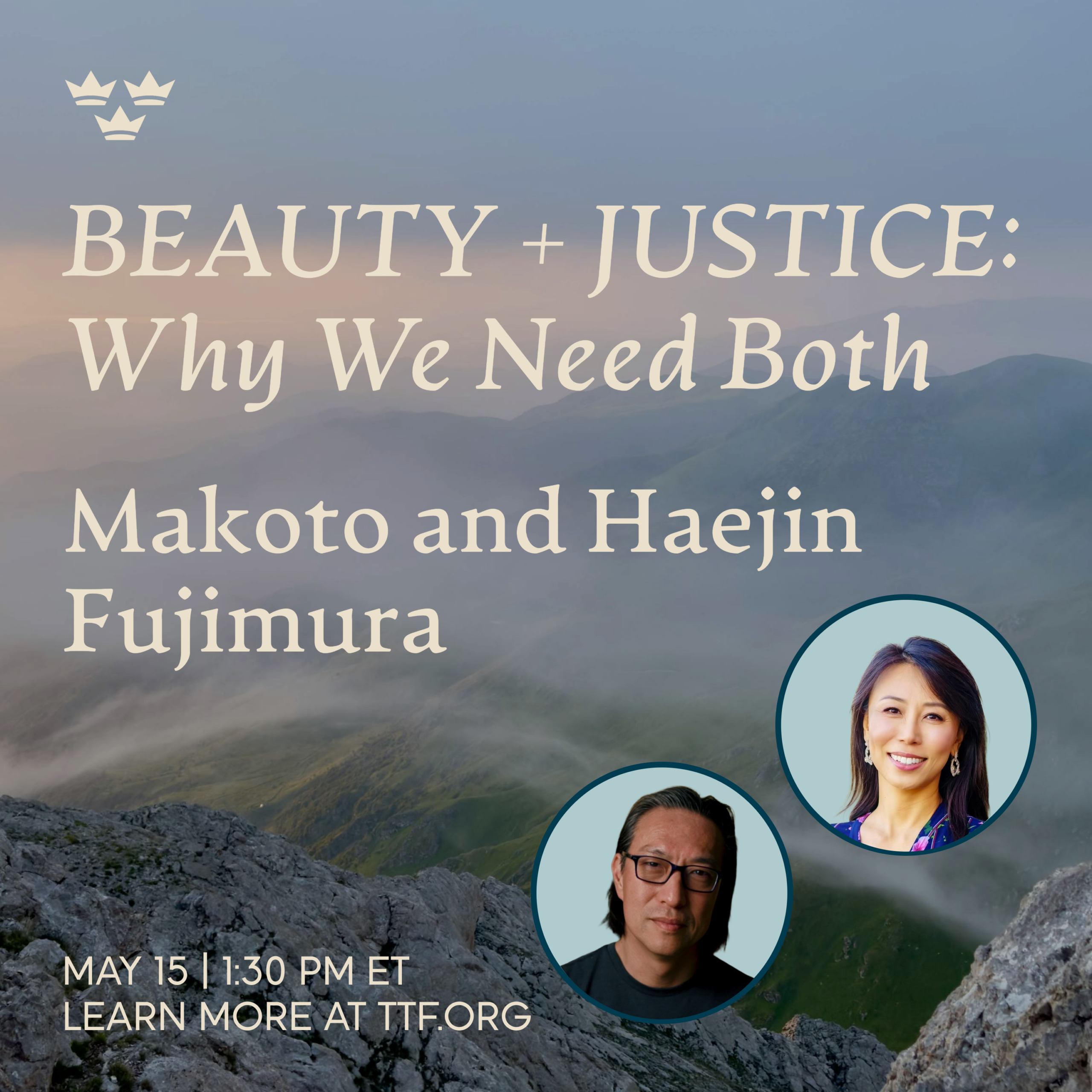 Beauty + Justice: Why We Need Both with Makoto and Haejin Fujimura