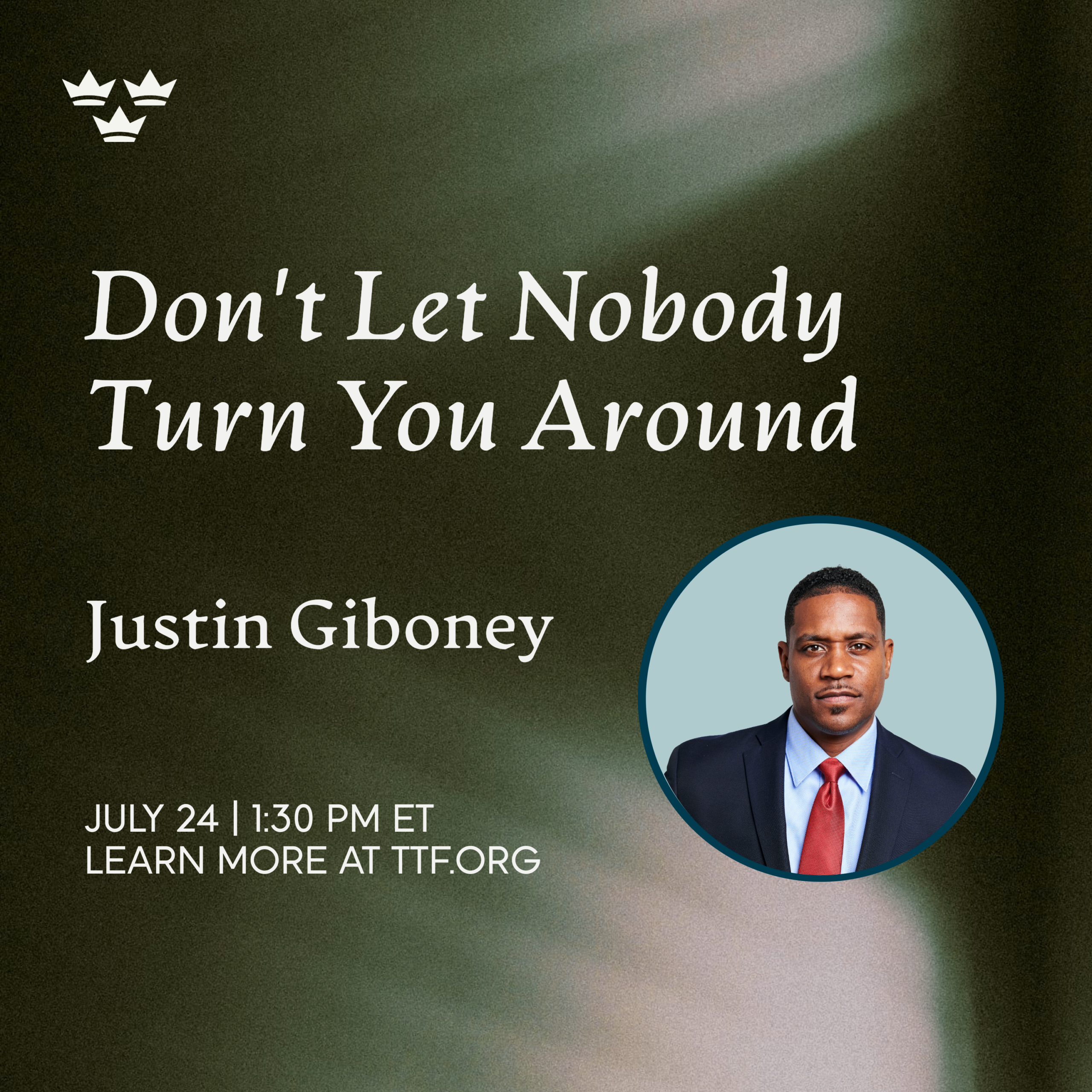Online Conversation with Justin Giboney