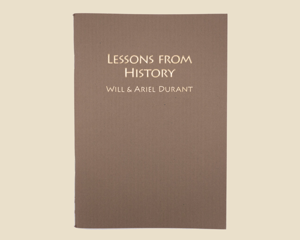 Lessons From History