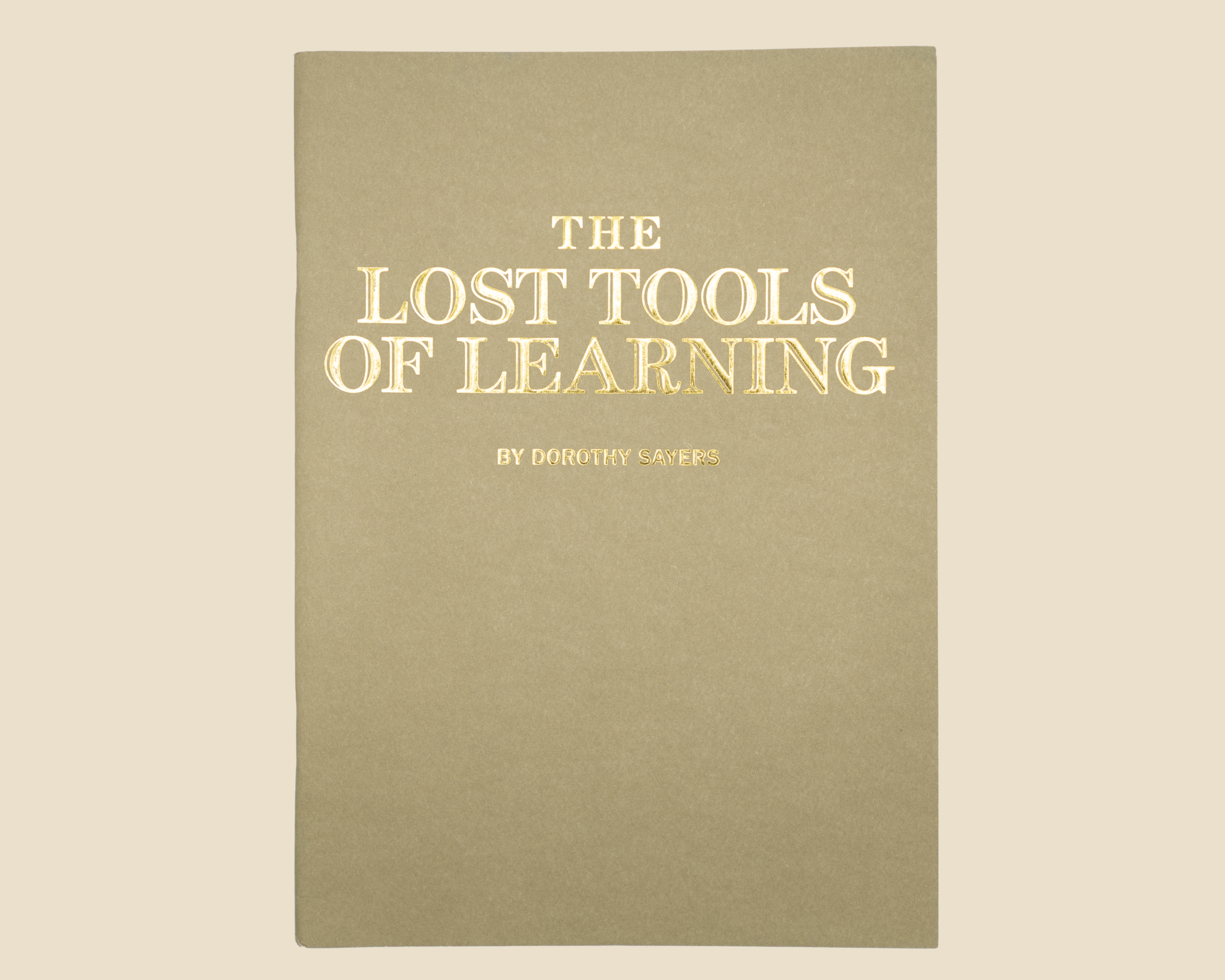 Lost Tools of Learning