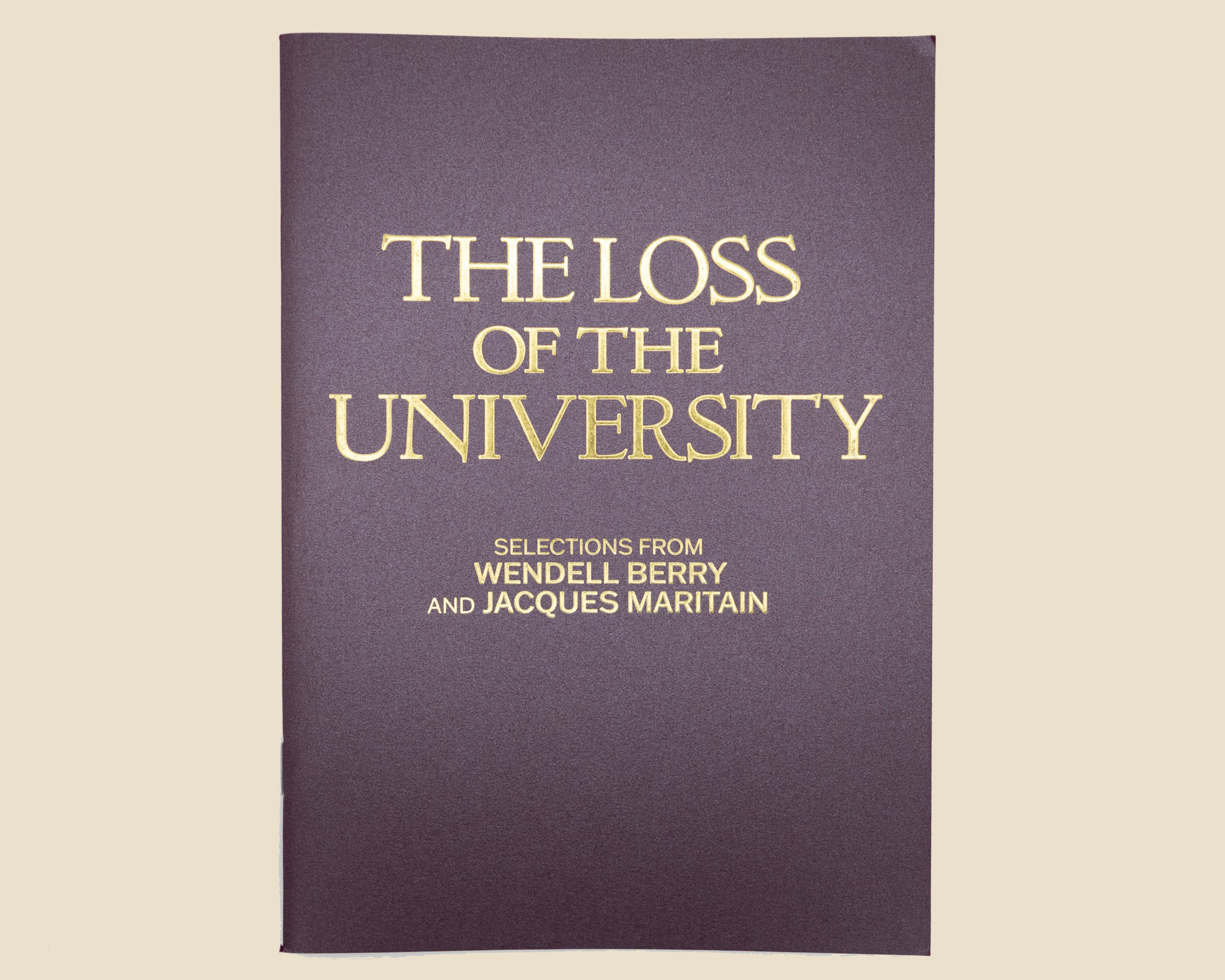 The Loss of the University