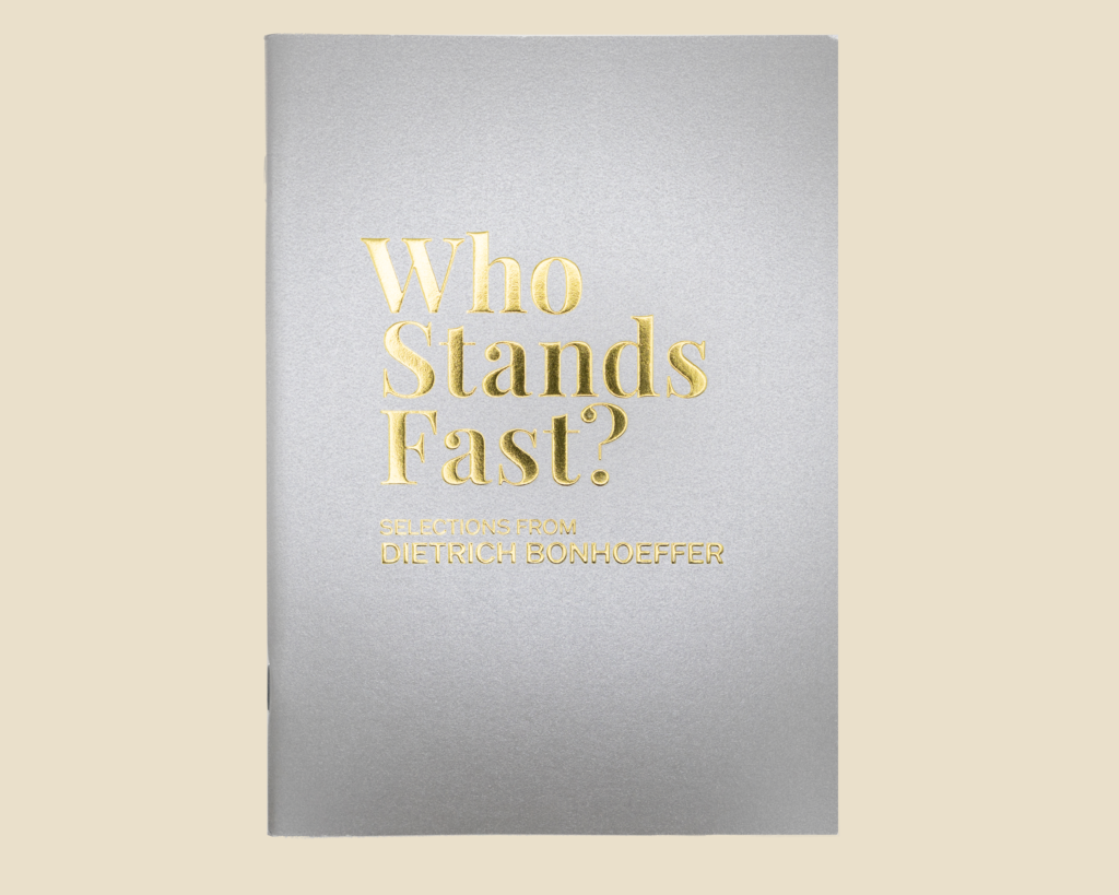 Who Stands Fast?